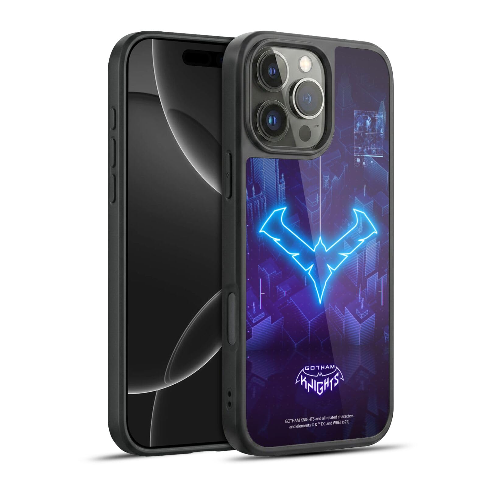 Coque antichoc Gotham Knights Nightwing Apple iPhone 16 Pro Max gel - 8