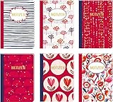 Notizhefte - All about red - DIN A5