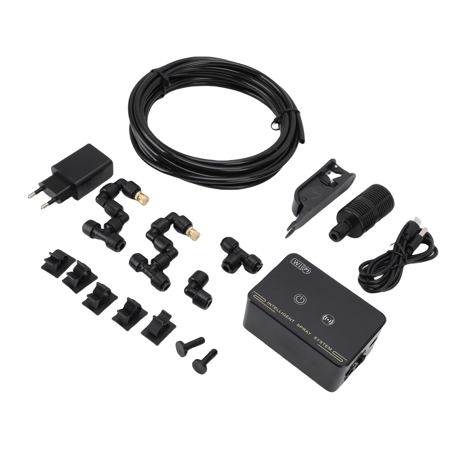Smart Reptile Mister System, Timer-Funktion, automatischer Terrarien-Reptilienvernebler mit Kupferdüsen