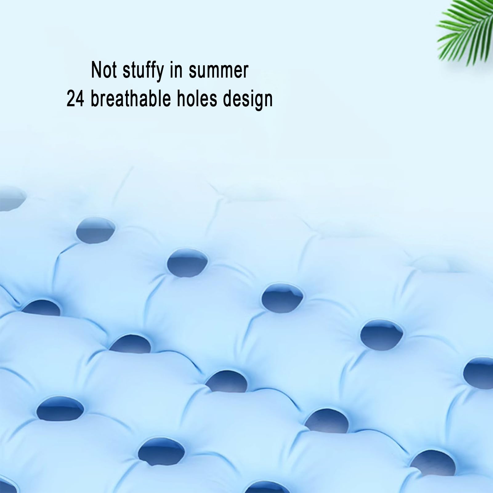 Materasso Antidecubito Ad Aria,Materasso Antidecubito per Anziani per Letto Singolo,Materasso ad Aria Antidecubito Ventilazione Ailenziosa a 24 Fori,90×200cm