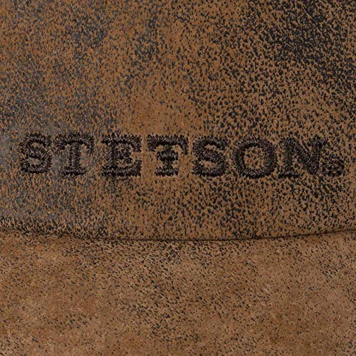 Stetson Rawlins Pigskin Baseball Cap Men Brown One Size #TOP6