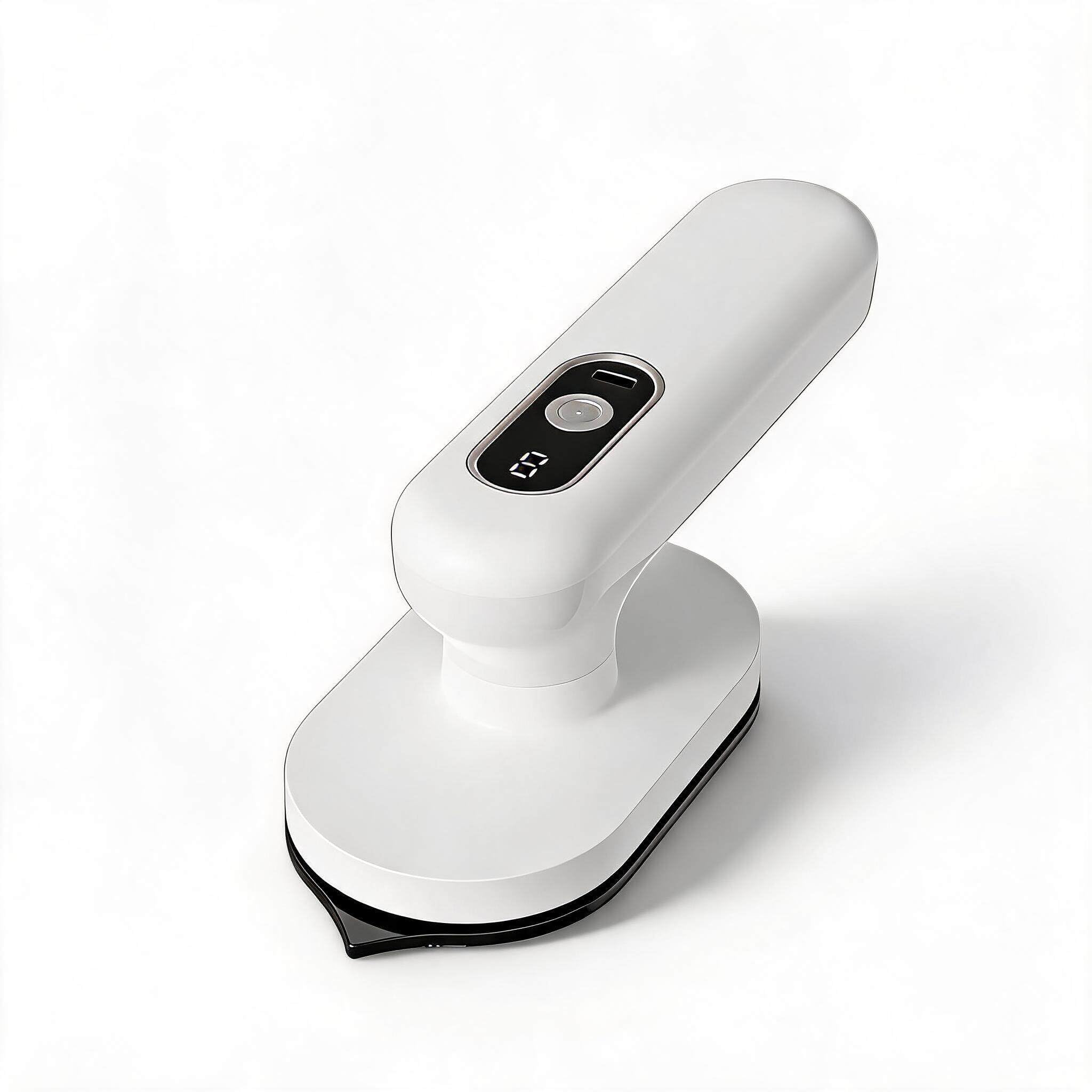 Pomya Plancha seca portátil de mano, plancha inalámbrica para ropa con 3 ajustes de temperatura para viajes en casa, batería de 1200 mAh