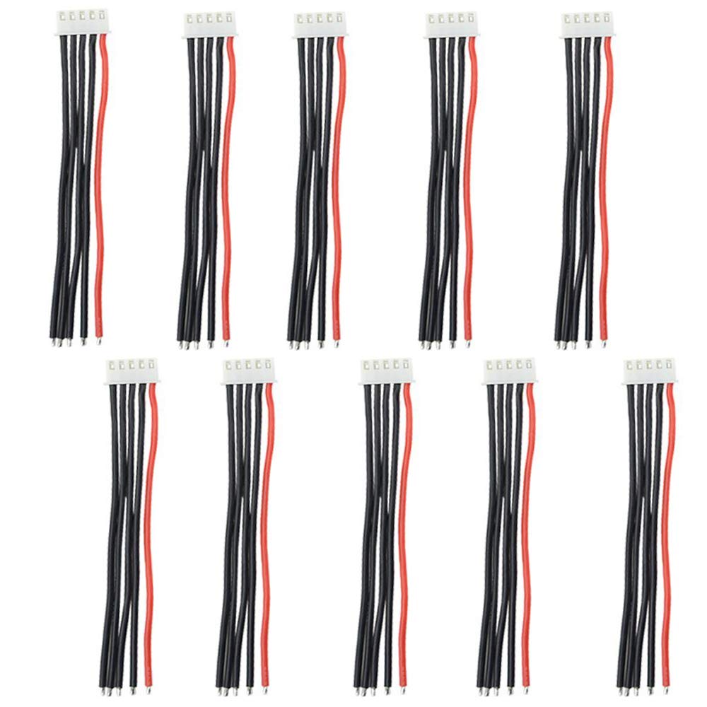 Buy 10 PCS JSTXH Connector 2S 3S 4S 5S 6S Balance Extension Cable Lead