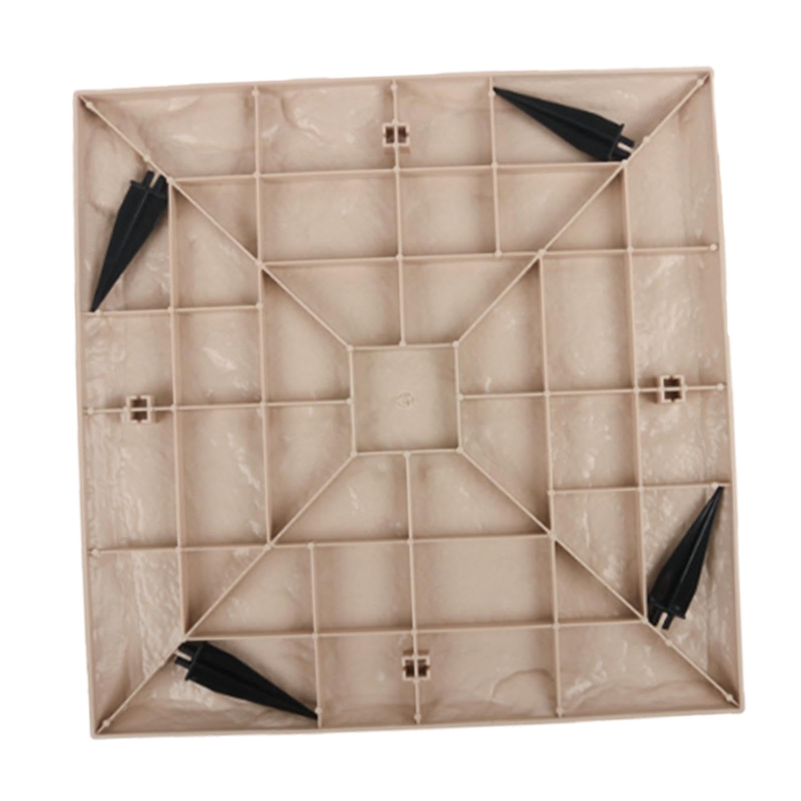 Outdoor Stepping Stone Patio Lawn Paver Easy Installation with Ground Stakes Square |Home & Garden | Yard, Garden & Outdoor Living | Garden D?©cor | Decorative Stepping Stones-image-12