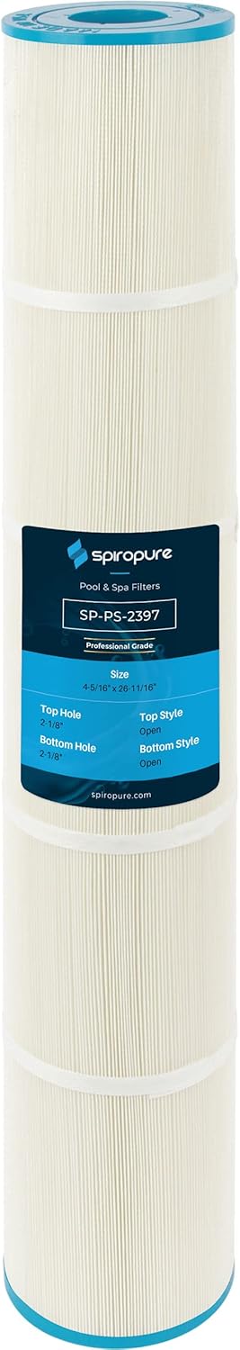 SpiroPure Replacement for Pleatco PRB100 Filbur FC-2397 Pentair 17-2633 R172633 R173436 Rainbow RTL-100 RFC-100 V-DSC-100 Unicel C-4999 Hot Tub Spa Pool Filter Cartridge
