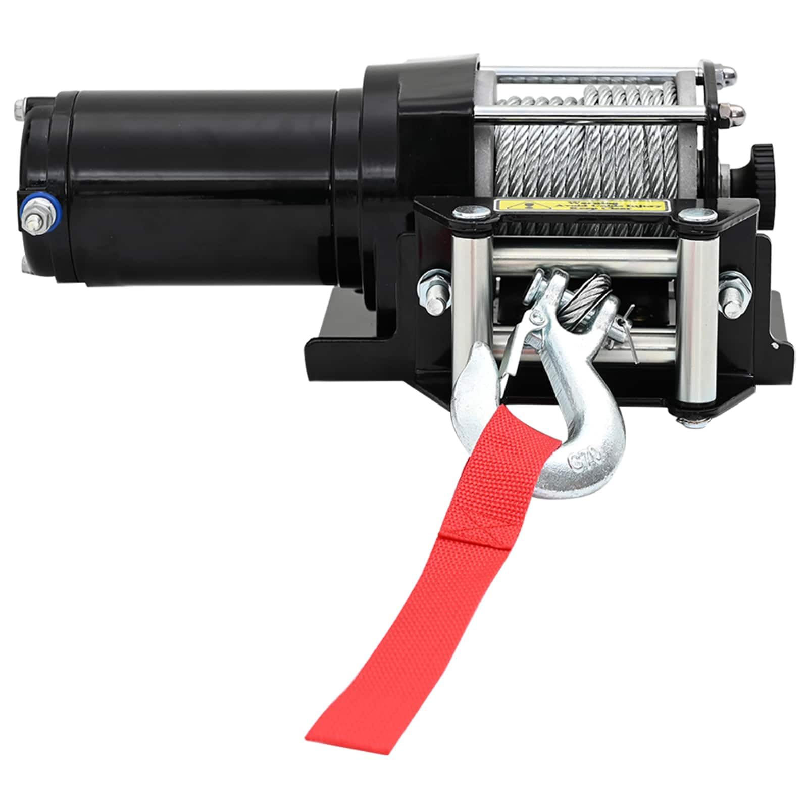 vidaXL Verricello Elettrico PVC Nero