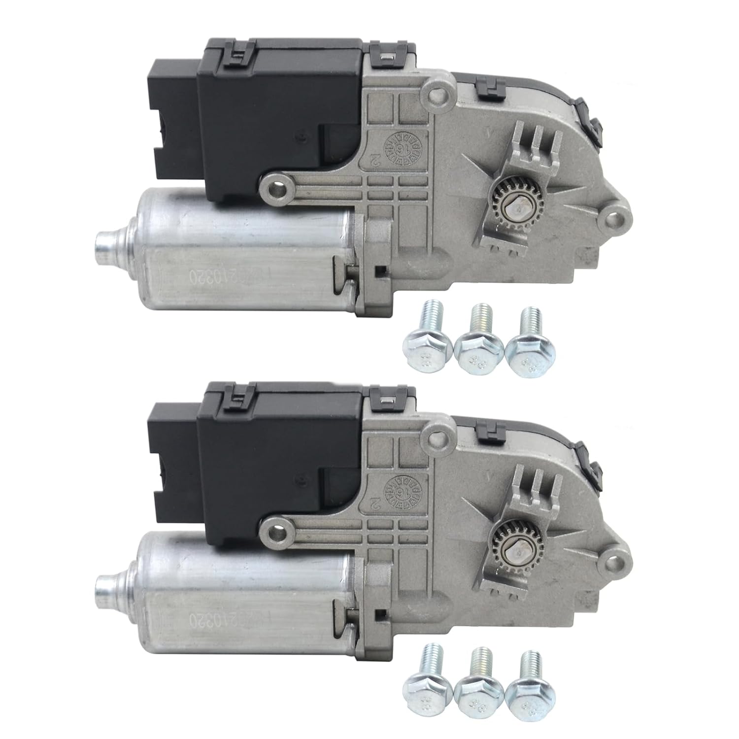 2PCS Sunroof Moon Roof Motor MM-1147 BB5Z15790A Replacement for F-ord Exp-lorer Base/Limited/X-LT 2011-17