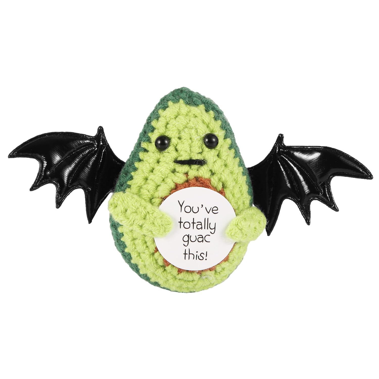 Amazon.com: Halloween Positive Avocado Crochet, Funny Positive