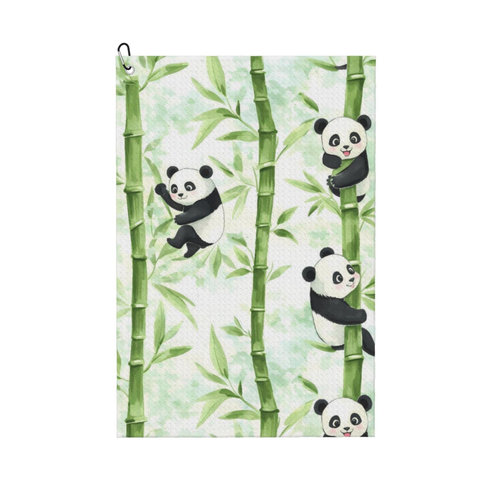 BSDFGSDD Watercolor Cute Pandas Golf Towel 24 x 16 inches