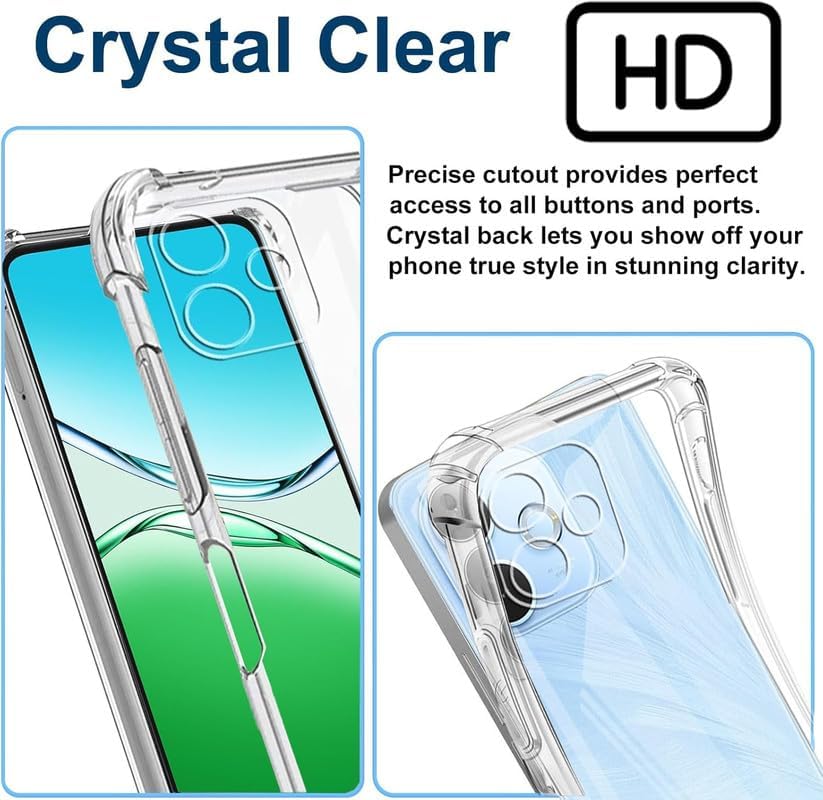 Image of Gorilion Silicone For [ Oppo A5 Pro 5G ] (Bumper Case) Back Cover Clear Thin Soft Case For [ Oppo A5 Pro 5G ] - Transparent