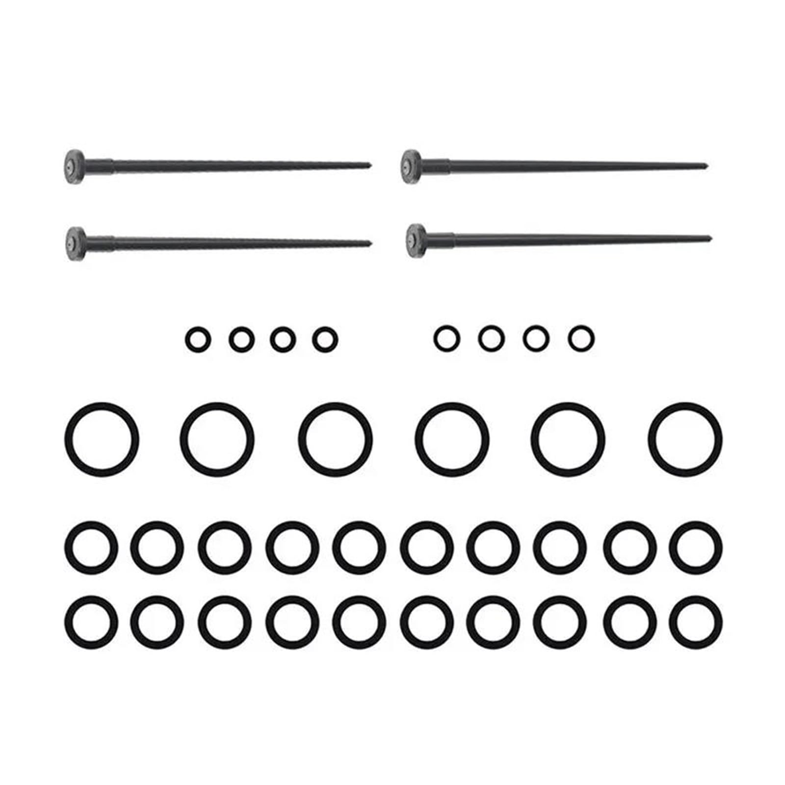 Joint Moteur Kit De Réparation De Carburateur, Joints, Gicleurs, Convient pour Y&amaha YZF R6 600 1999-2002, 4 Ensembles/lot, Piston du Système De Carburant