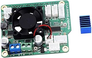 Hohopeti Placa De Expansão Nanodlp Shield V11 Placa De Expansão Para Placa De Expansão Fotopolimerizável Nanodlp Para Módulo De Impressora 3B