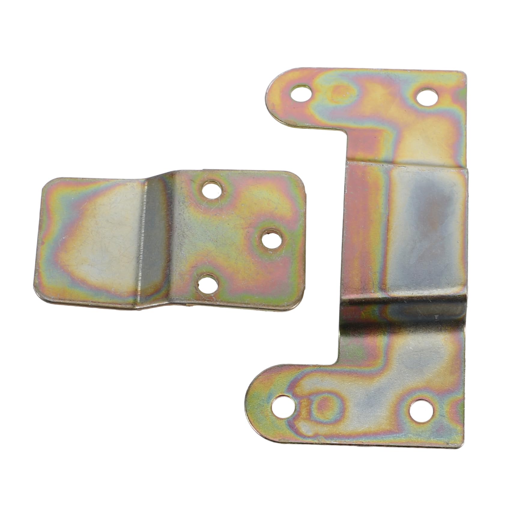 Yardenfun Wall Fan Mounting Bracket Iron Plate Fans Hanging Hook Secure Installation for Wall Mounted Fans in Garages Workshops 3.74X1.96 Inches
