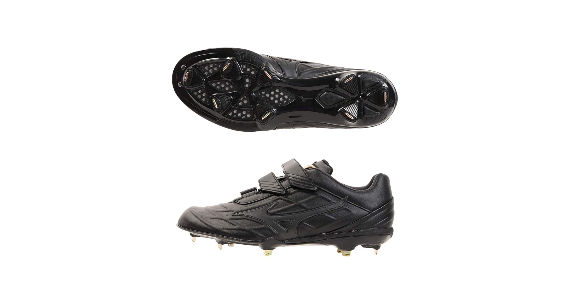 野球スパイクミズノ27.5cmグローバルエリート金具スパイクベルト