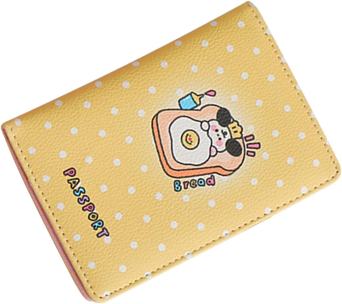 Custodia per passaporto in PU resistente e leggera, porta carte multiuso per documenti e biglietti per ufficio viaggi e