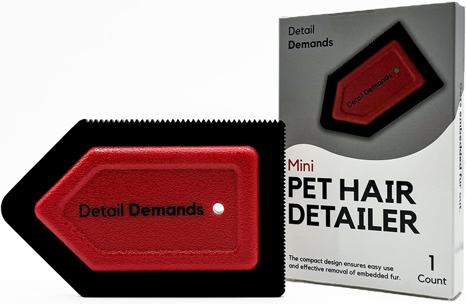 FURCOBRA Pro Pet Hair Remover 4.33" Easy Grip Pet Hair Removal Tool for Car, Hair