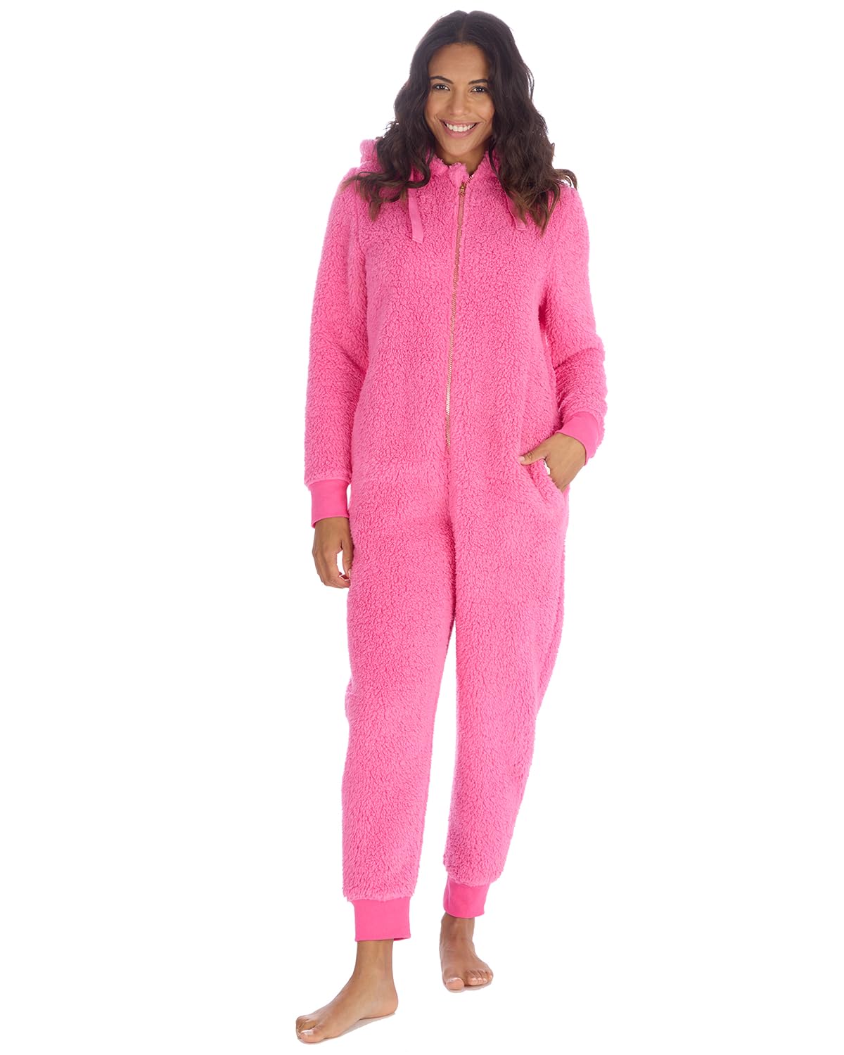 Undercover Women's Bubblegum Borg Hooded Onezee 34B2187 M/L