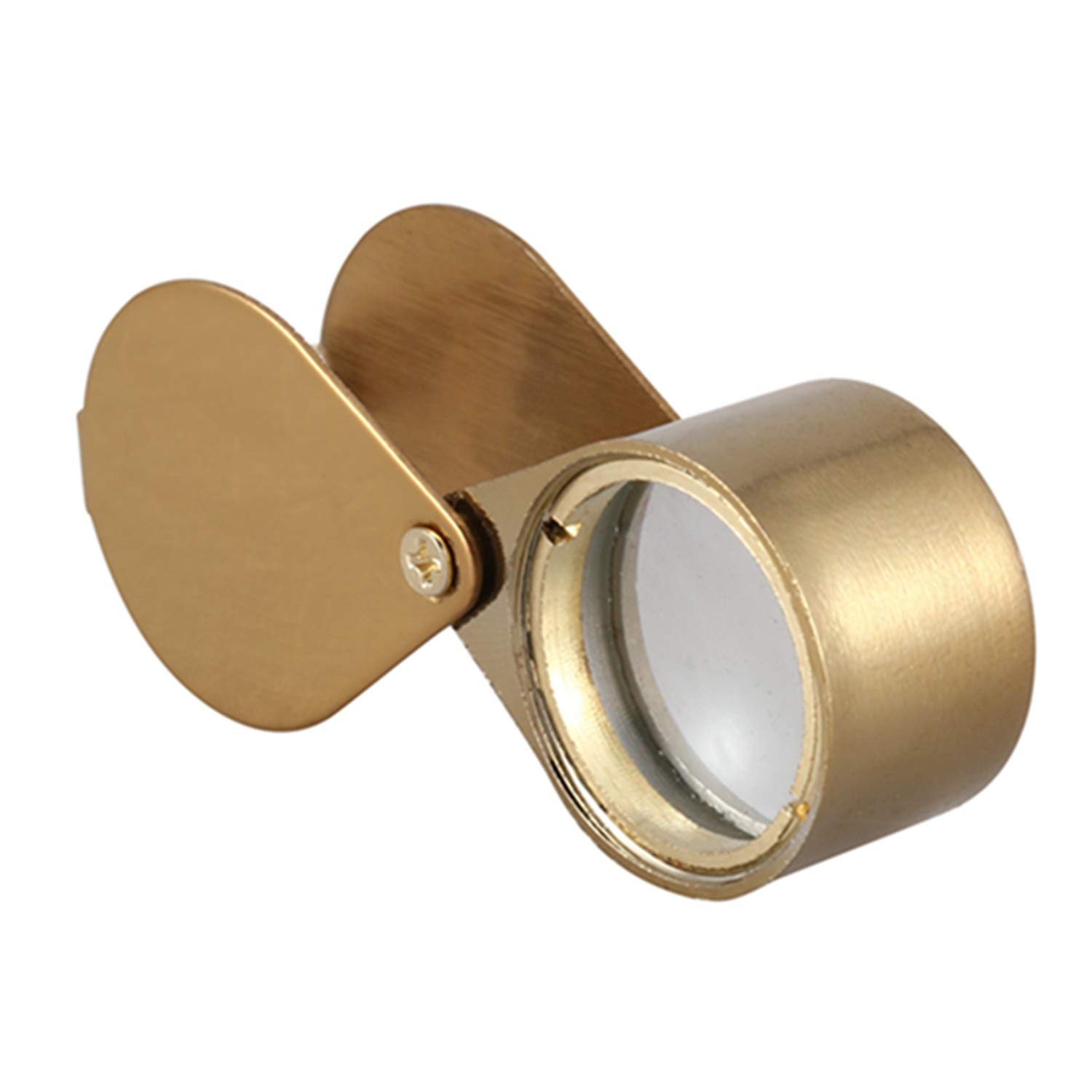 Tragbare 30-fache Vergrößerung, 21 mm, Juwelier-Lupe, faltbar, Gold-Lupe, Juwelier-Geschäftslupe Vision