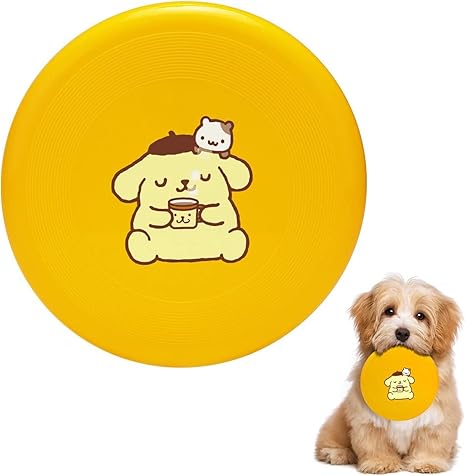 Amazon Co Jp ポムポムプリン おもちゃ フリスビー 犬用 投げるおもちゃ フライングディスク ペットおもちゃ ペット用品 おしゃれ ストレス解消 運動不足解消 知力トレーニング 耐噛み性 丈夫 小型犬 中型犬 大型犬に適応 ペット用品