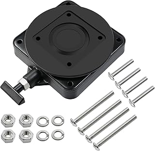 1 Pack 2207003 Low-Profile Swivel Mounting Base Compatible with Cannon Downrigger
