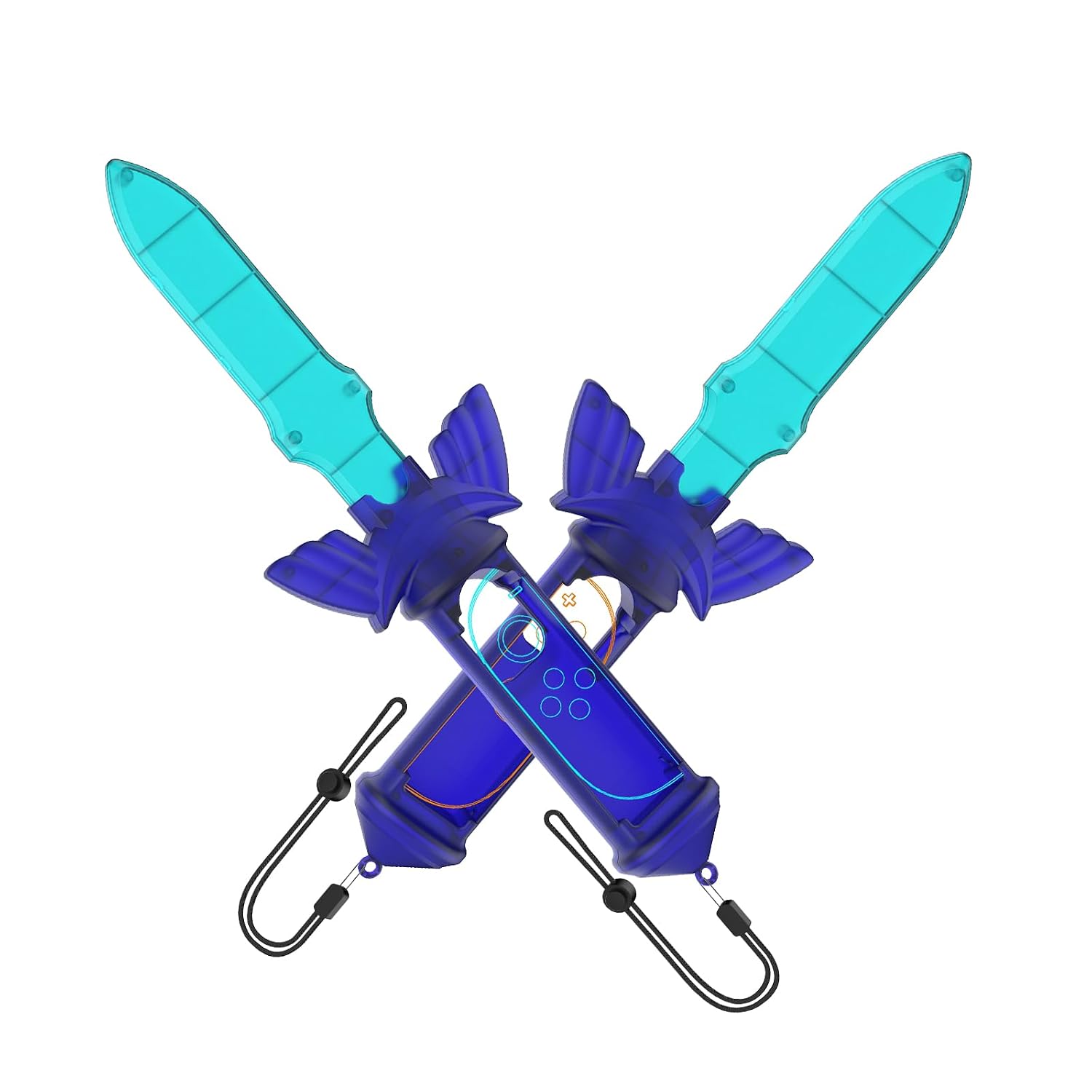 XHSESA 2PCS Sword Handles Accessories for Switch 2 - Compatible with Zelda Skyward Sword & Switch Sports Games, Sword Grip For JoyCon Grip