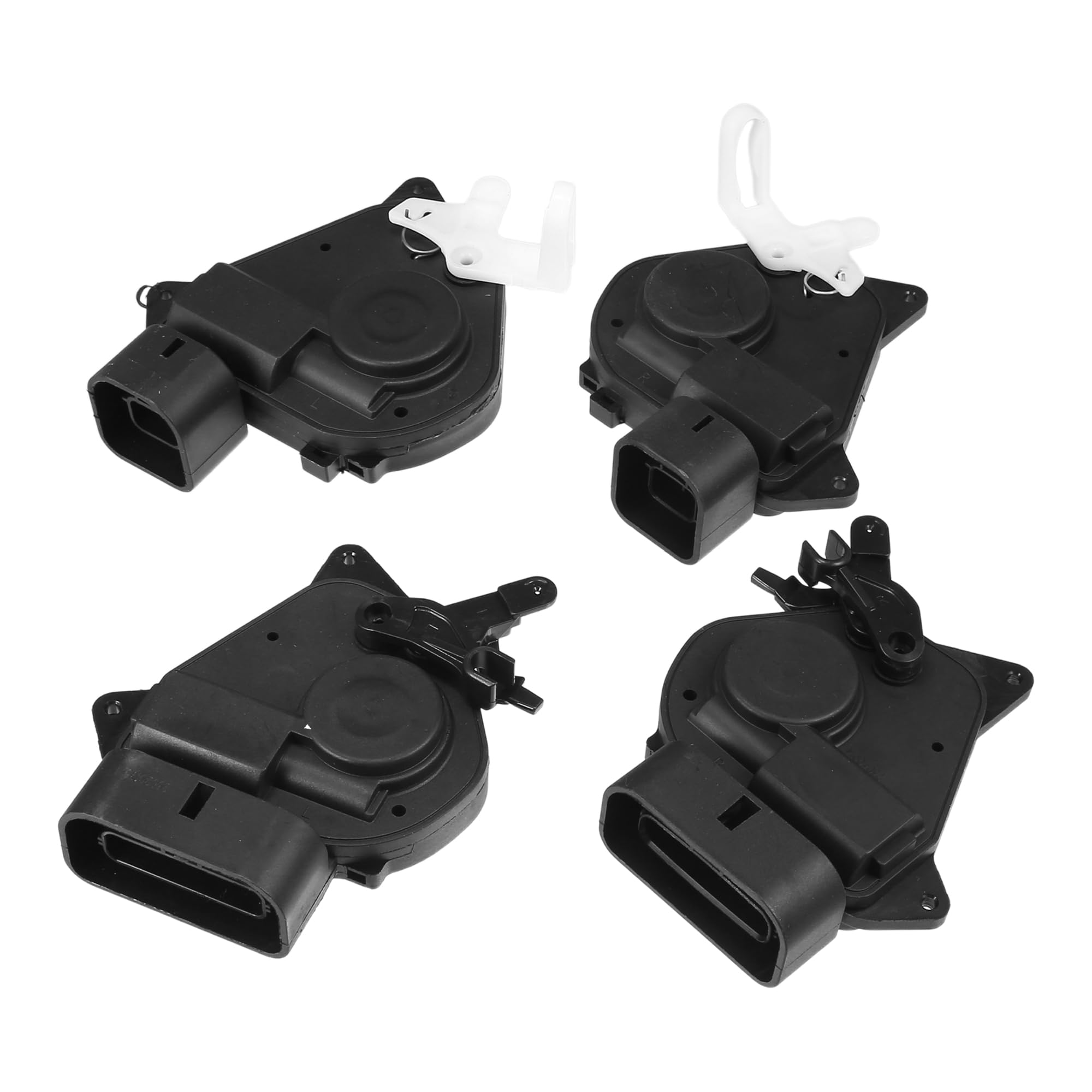 Amazon.com: uxcell 4 Pcs Front Rear Left Right Side Door Lock