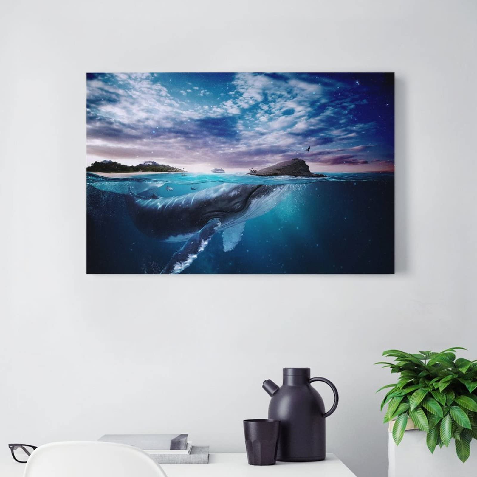 90cm×120cmインテリアパネル 海のインテリア 自然を満喫するインテリア