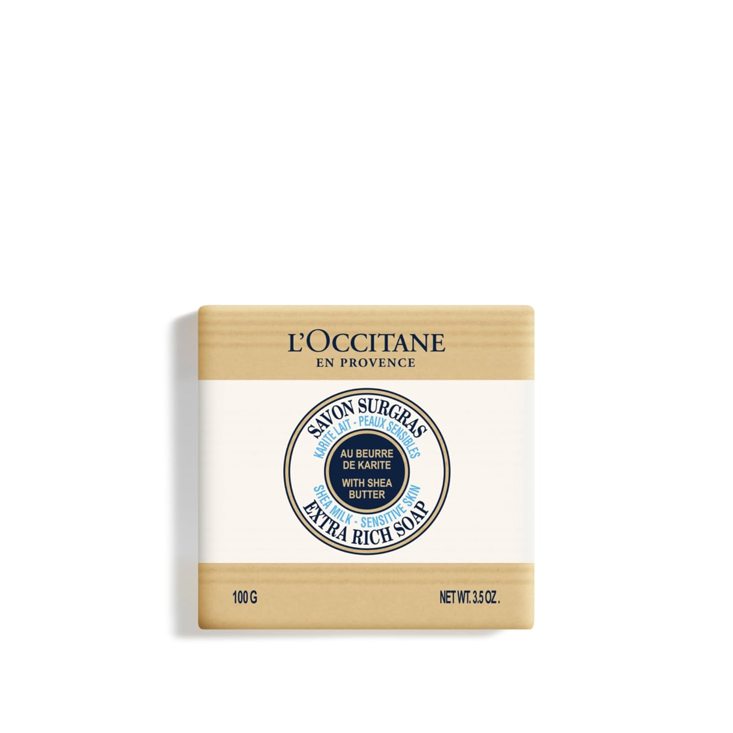 L'Occitane Milk Extra-Gentle Soap: Vegetable Based | Artisanal | Relaxing Scent | Crafted With Lavender From Provence | Ge...