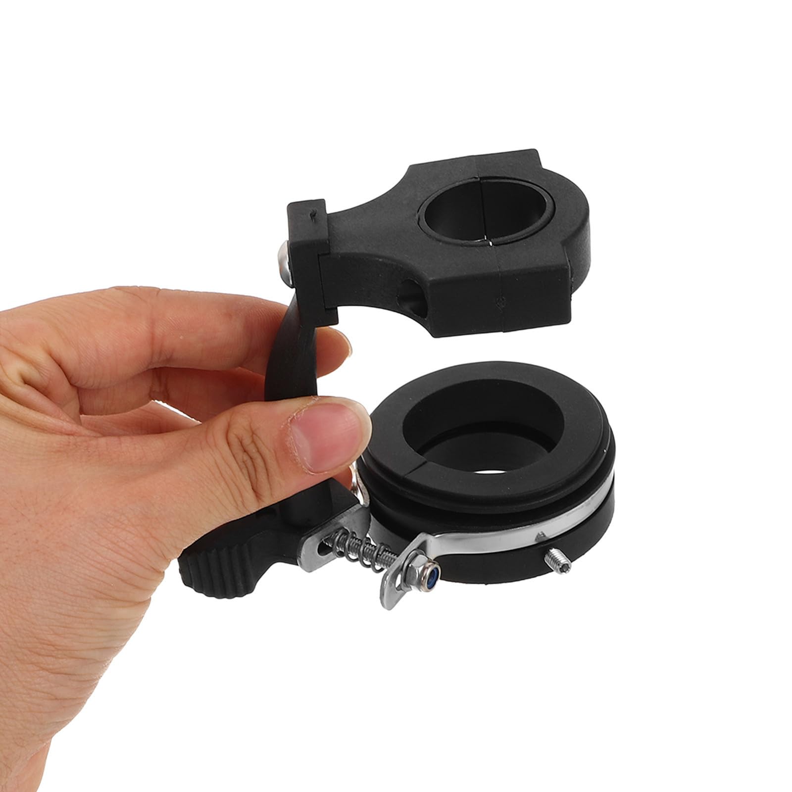 Controllo Acceleratore Moto 22mm in Plastica e Metallo Nero