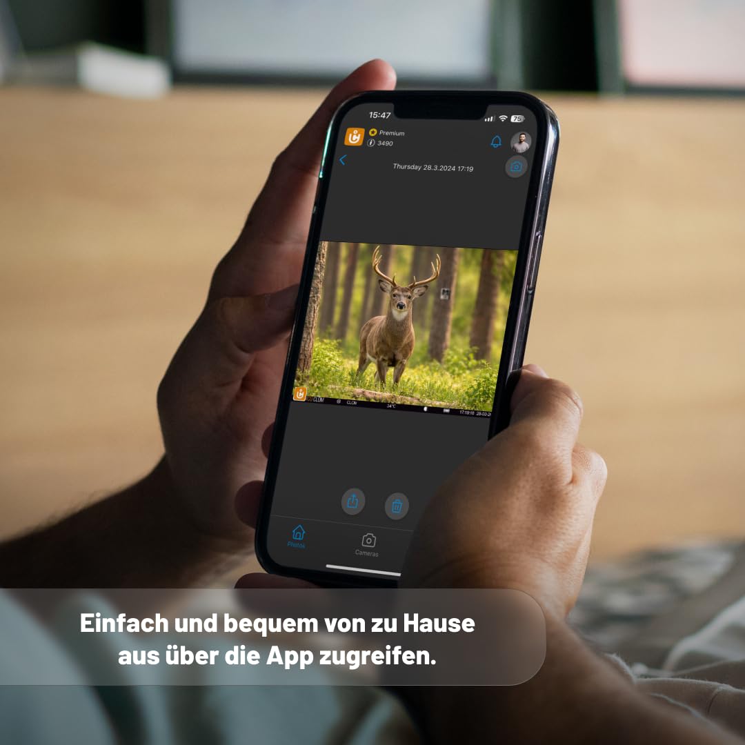 icuserver ICU CLOM SnapCam 4G LTE Wildkamera mit SIM Karte