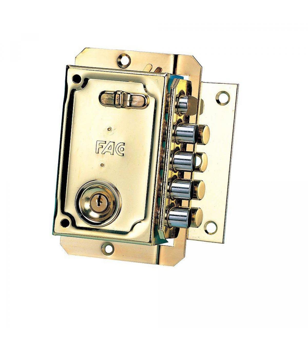 Cerradura Fac S 90 Dorada Derecha