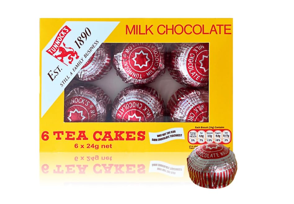 Amazon.co.jp: ターノックス ティーケーキ ミルクチョコレート 6個入り