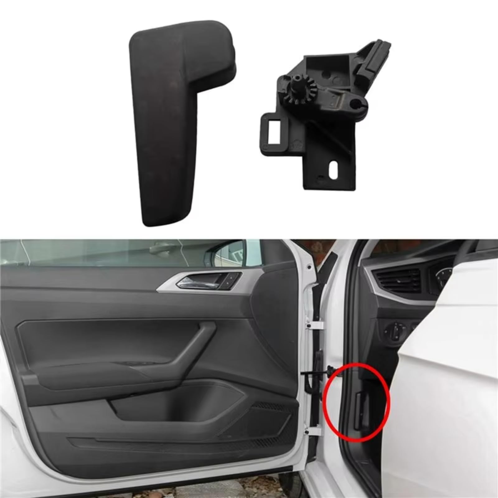 Compatibile Con Per Golf 2021 2022 2023 2024 Auto Di Ricambio 4X Cofano Motore Maniglia Rilascio Accessori Staffa OEM: 517823633B Ricambi Auto