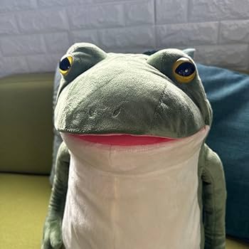 Amazon.co.jp: おとぼけ ケロピョン ウルトラBIG ぬいぐるみ