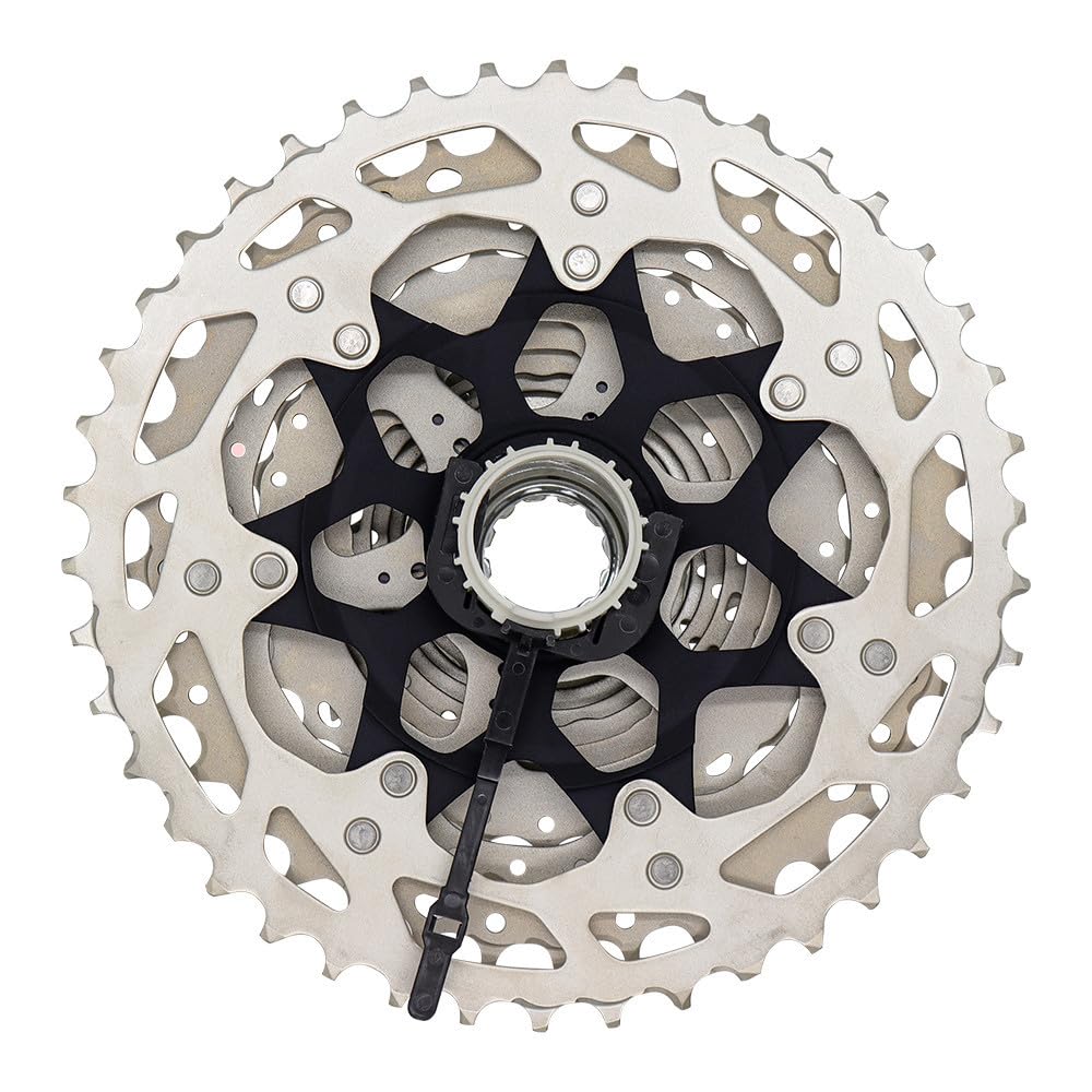 Deore CS-M4100 - Pignone per bicicletta a 10 velocità, 11-42T, 11-46T, compatibile con ruota libera Shimano Mountain