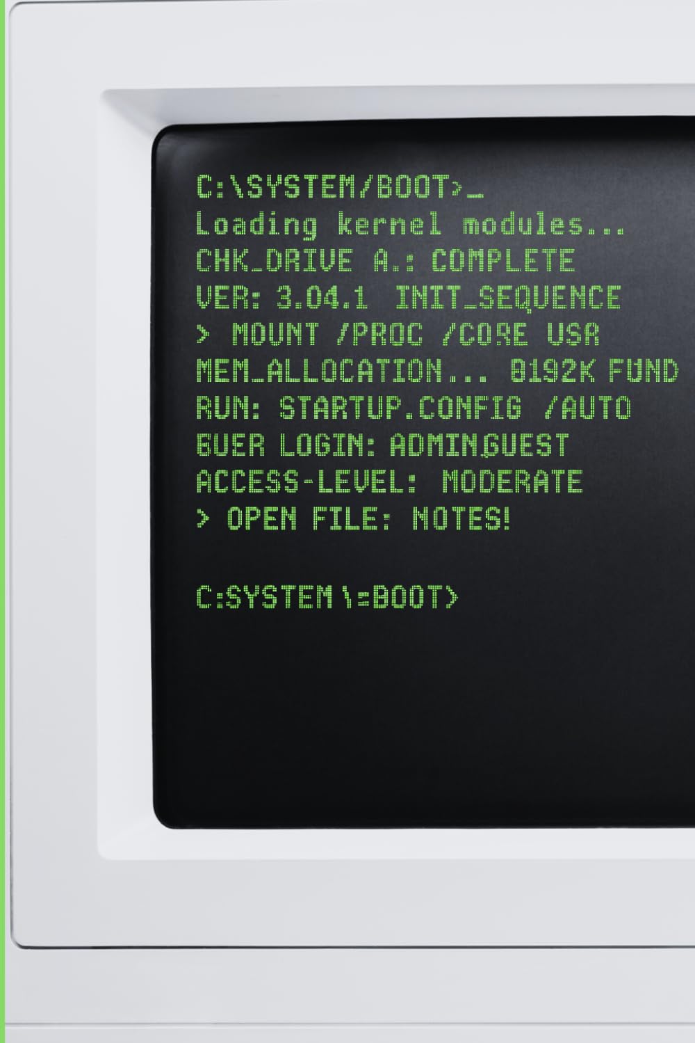Retro Computer Notebook: Funny Vintage Tech Design | Classic 80s Computer Aesthetic Notebook for Gamers & Geeks