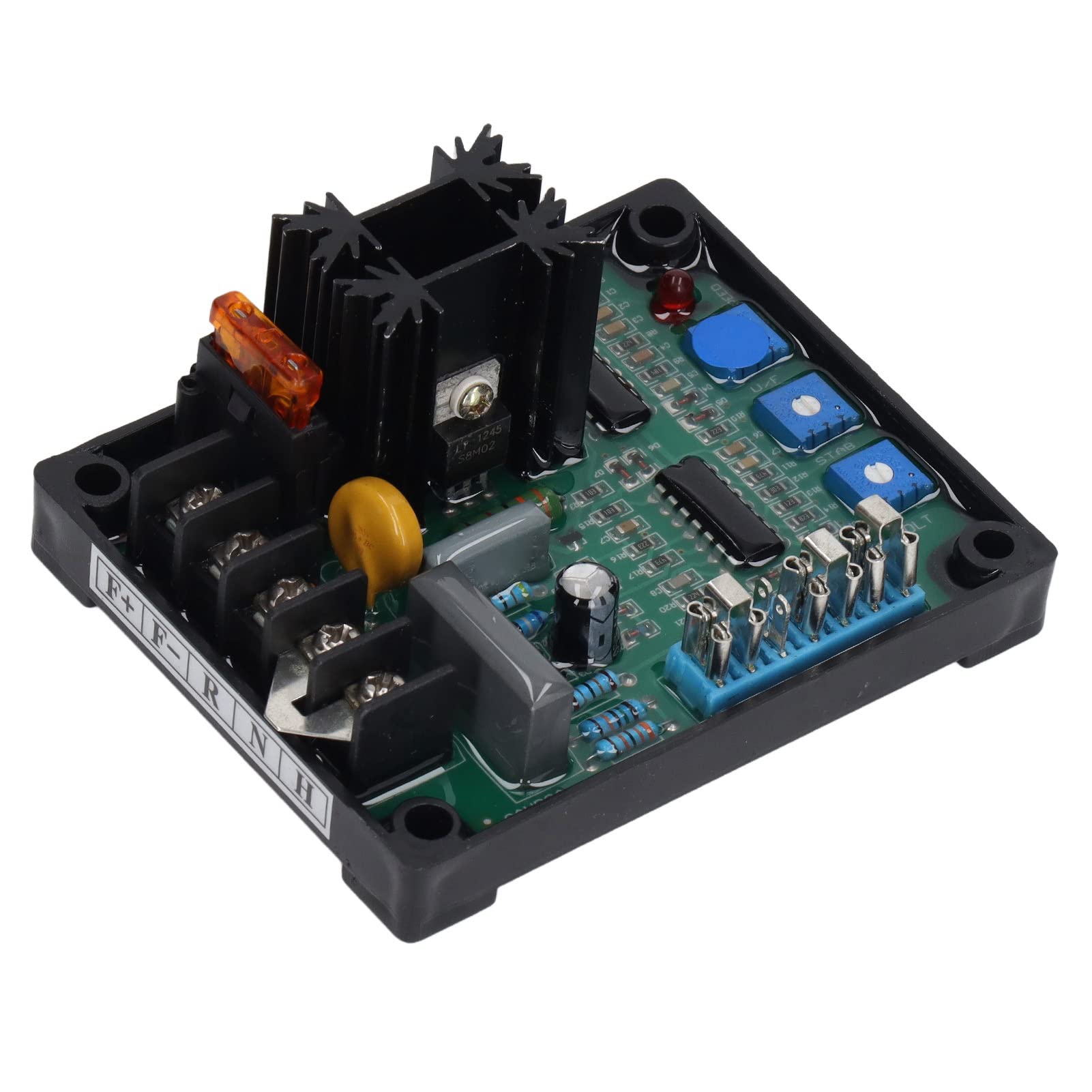 Hosie Regulador de Voltaje Automático, Consistencia de Parámetros bajo Protección de Frecuencia Placa AVR Monofásica 100-260V para Generador 8A