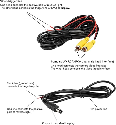 Miniatura 5 de Fydun Cámara profesional del aparcamiento de la vista trasera del coche cabida para el foco 2012 2013 2014 equipo auxiliar de imagen inversa para el
