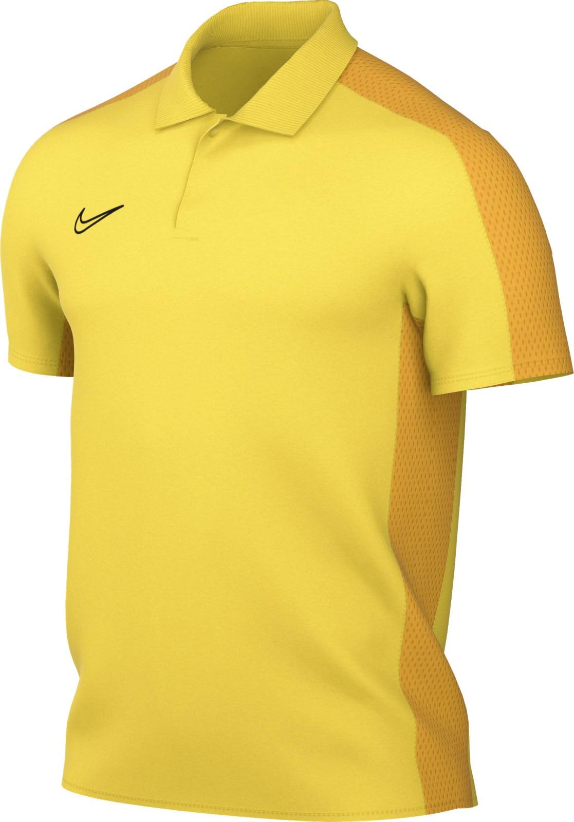 Nike Men's Tour Yellow/University Gold/Black Dr1346-719 M Nk Df Acd23 Polo Ss Polo Shirt Size M
