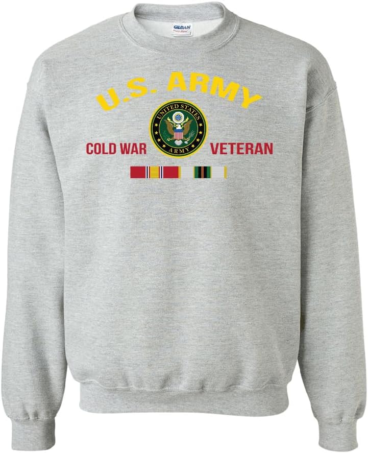 Military Productions US Army Cold War Veteran Sweatshirt Officially Licensed