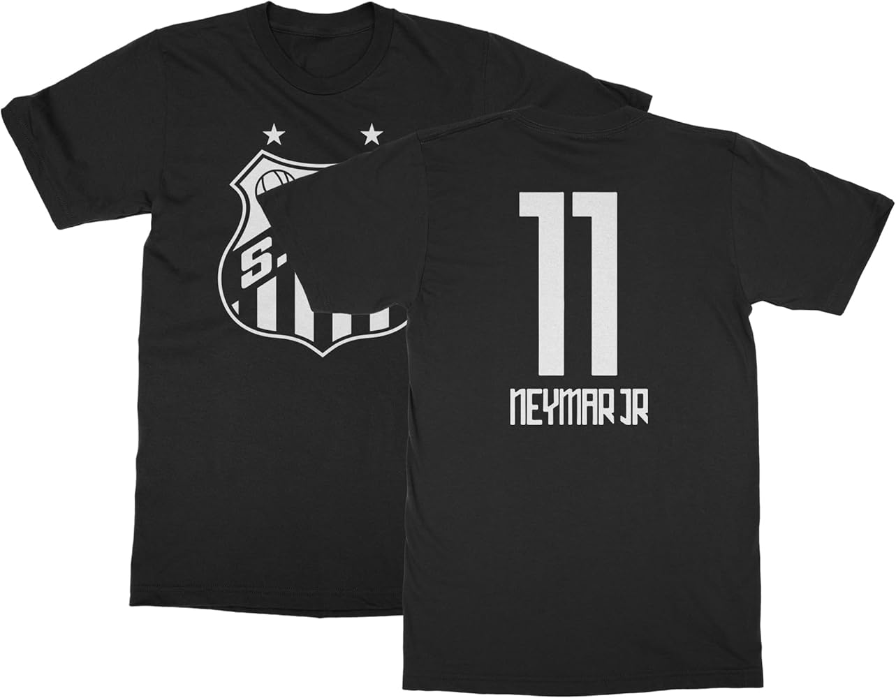 Amazon.com: Tutiinca Soccer Star Neymar 11 Jersey Style Tee