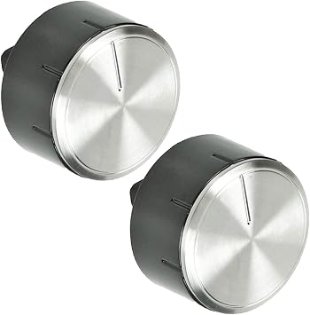 Spares2go Control Knob Switch for Bosch Cooker Oven Hob Pack of 2 Knobs