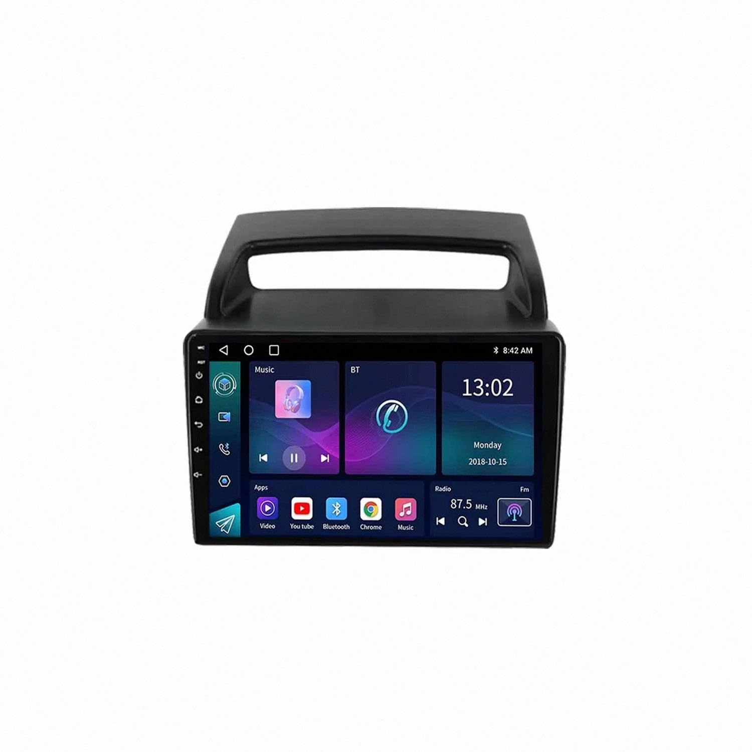 Radio Samochodowe, Stereo, Nawigacja Gps dla KIA Carnival Sedona VQ 2006-2014 Bezprzewodowy, Mirror Link, Nawigacja Na Żywo, Asystent Głosowy Siri Gle, Ekran, 8 Rdzeń 6G+128G