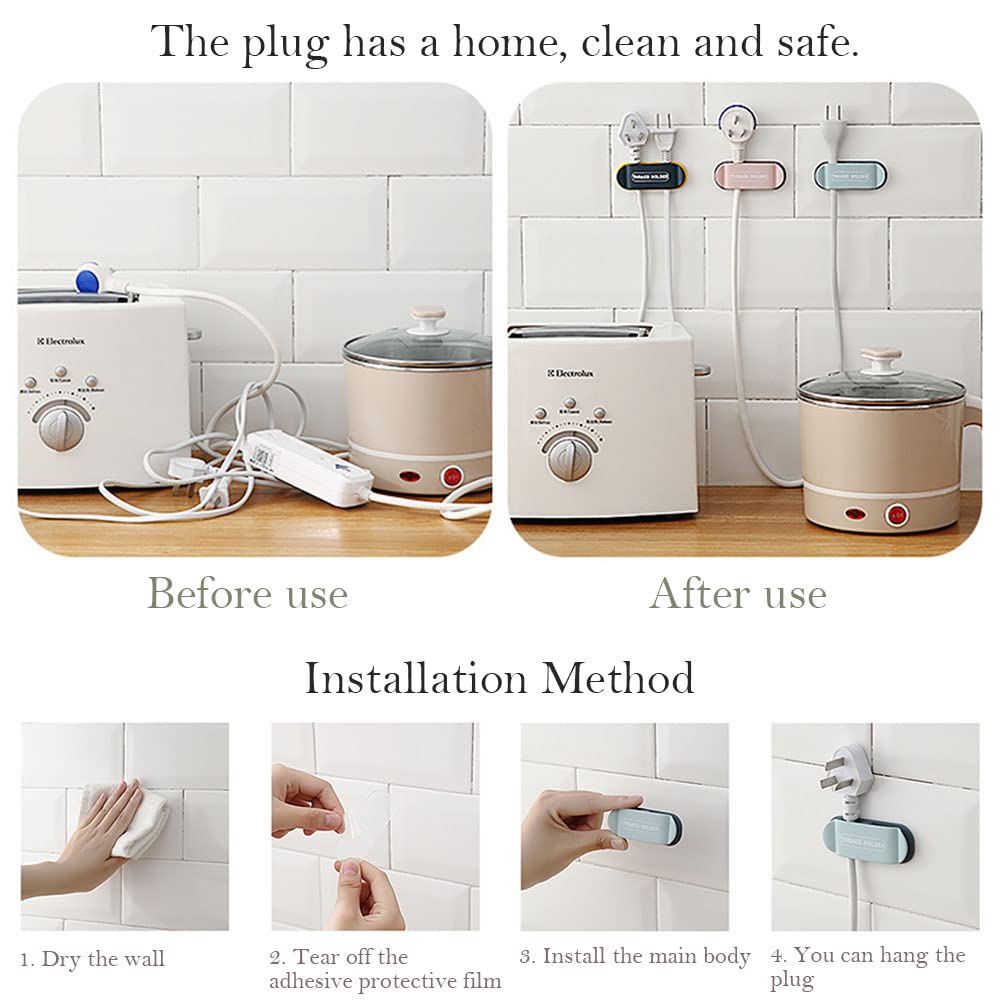Plug Wire Holder Non-marking Hook Cable Retainer
