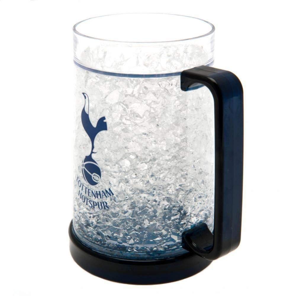 Tottenham Hotspur FC Official Soccer Freezer Tankard (One Size) (Clear/Navy)
