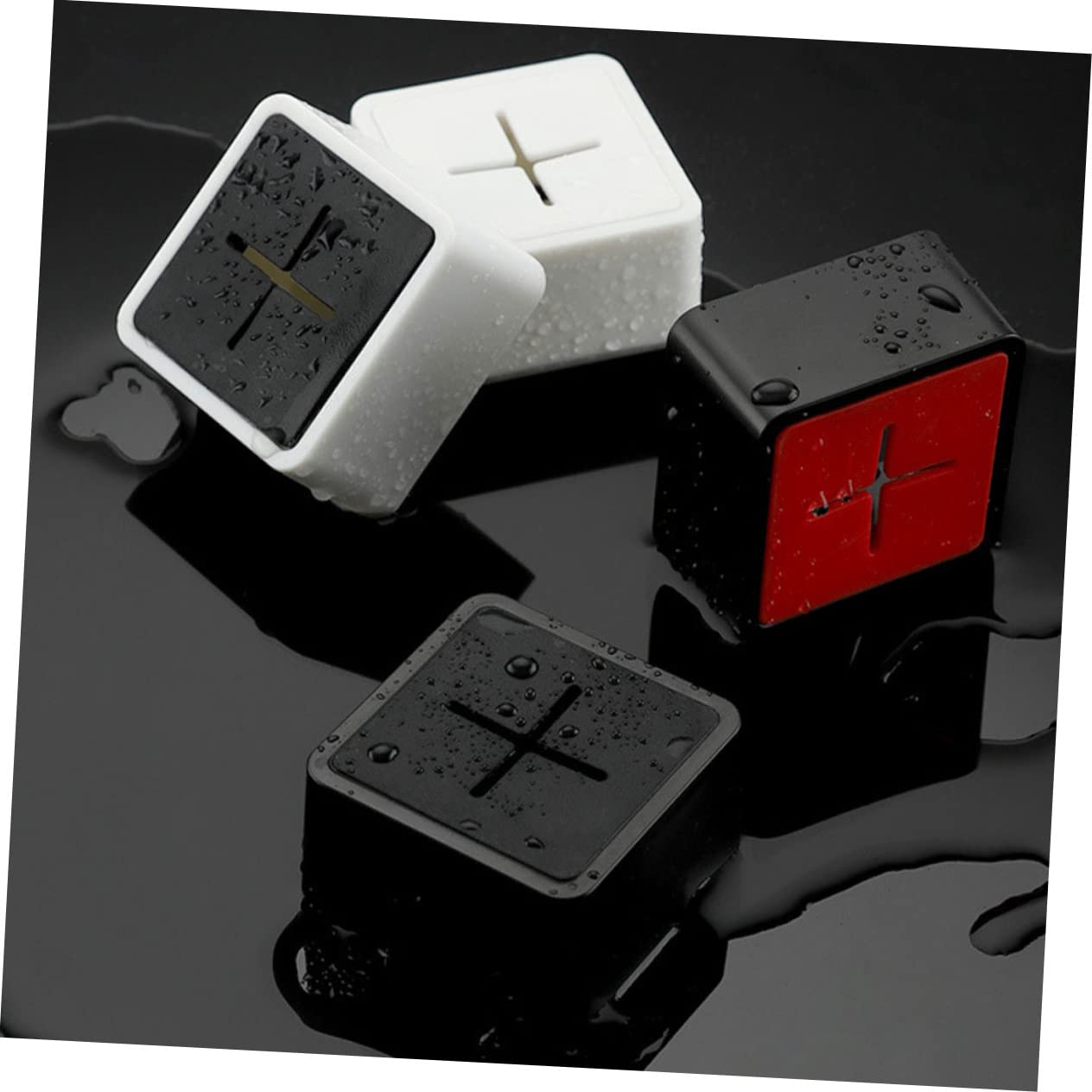Lurrose 3 Set Ganci Adesivi Per Strofinacci E Bagno Ganci Abs E Facili Da Installare Senza Foratura Per Bagno Cucina E Camere Da Letto 6 Pezzi * 3