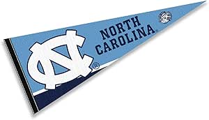 Amazon.com : College Flags & Banners Co. UNC Tar Heels Pennant Flag ...