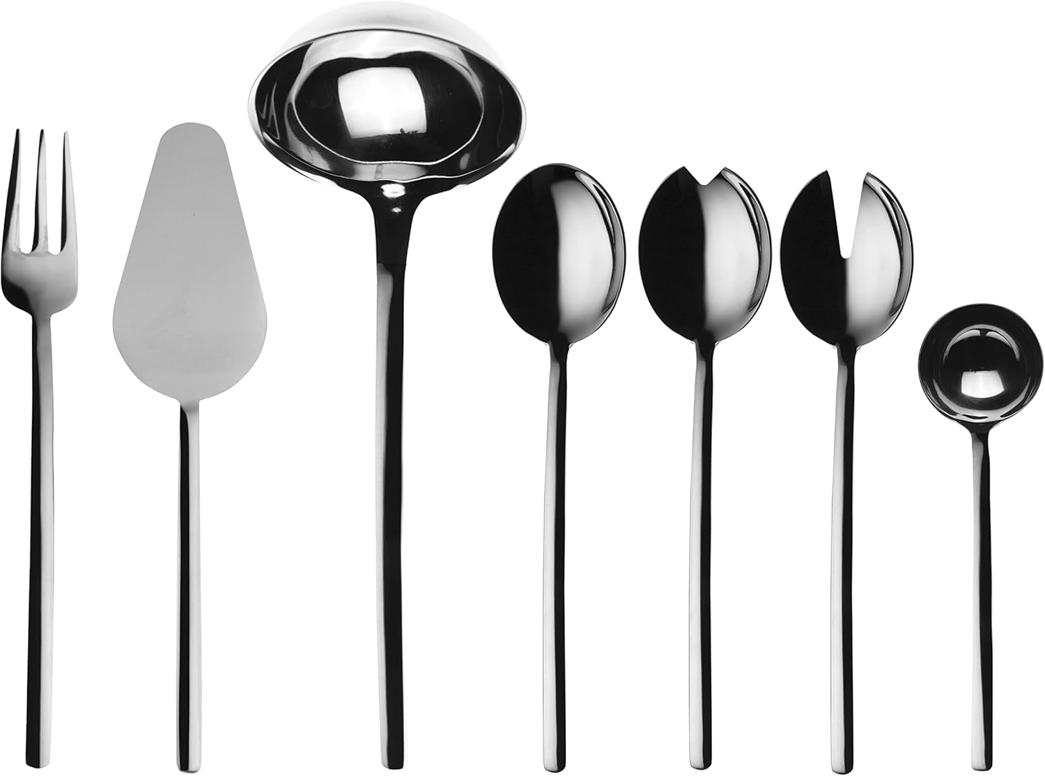 Due Flatware Set - 5 Pieces - Ice Gold