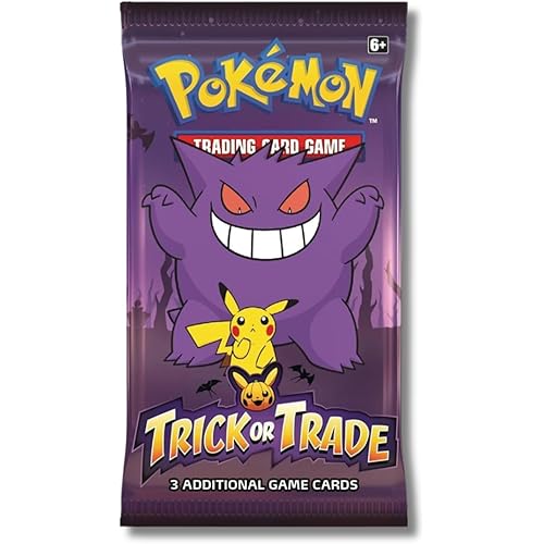 Pokemon 2023 Trick or Trade Gengar & Pikachu | Mini Booster Pack