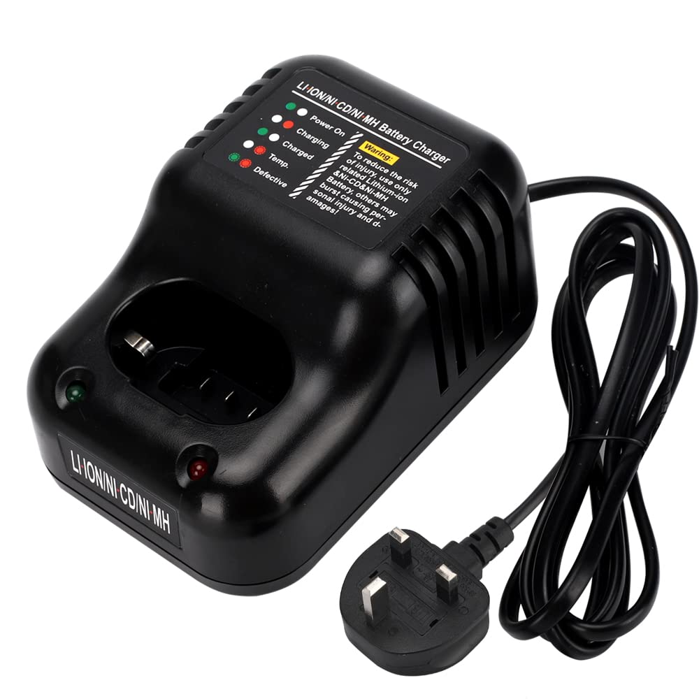 Hipokebattery charger 900476 for Paslode Cordless Tools 7.2V Li-ion and 6V Ni-CD/Ni-MH Dual Chemistry Battery Charger 404717 902654 404400 900400 900420 B20720 900600 CF325LI 901000 902000 902600